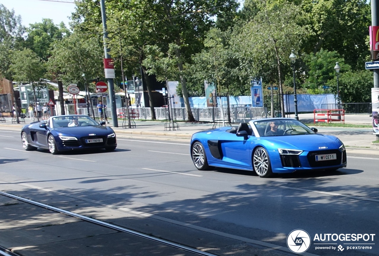 Audi R8 V10 Plus Spyder 2017