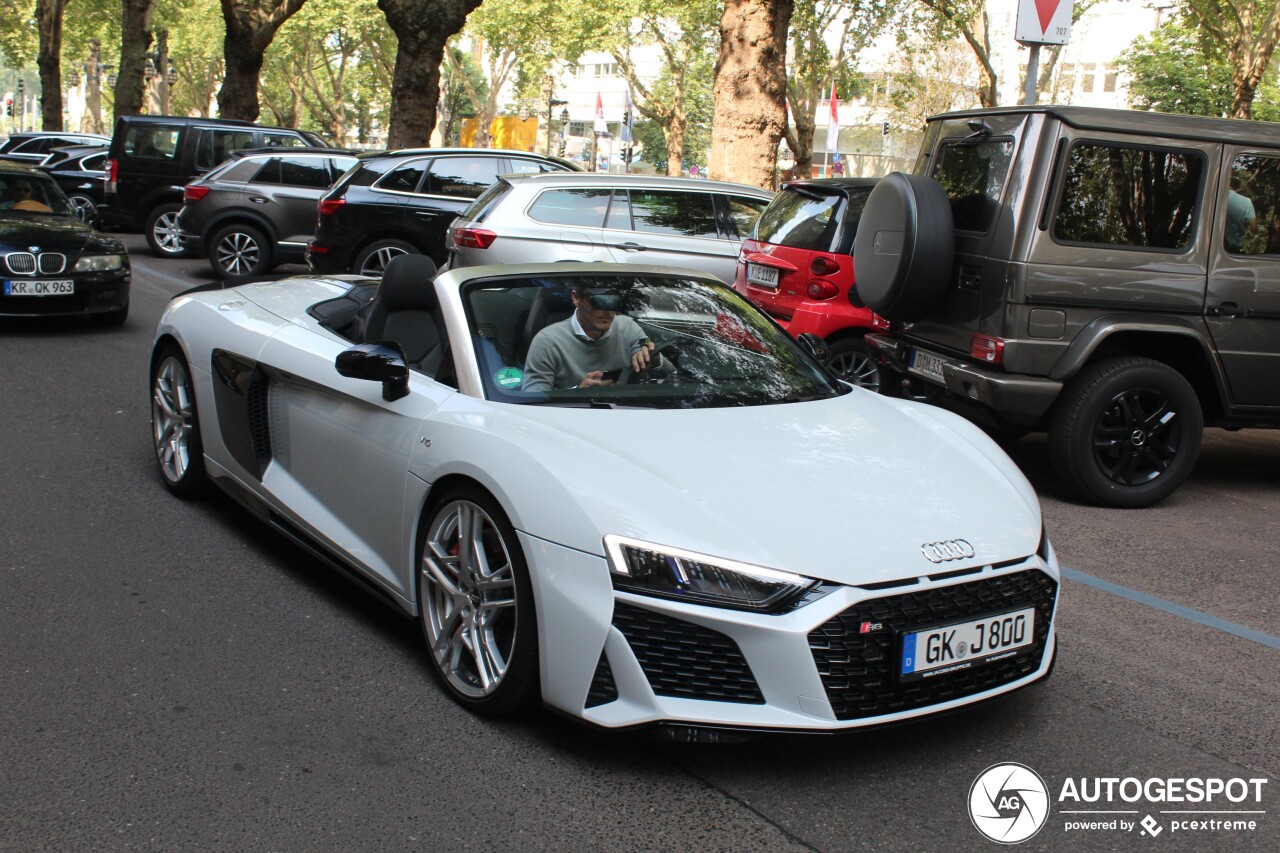 Audi R8 V10 Spyder Performance 2019