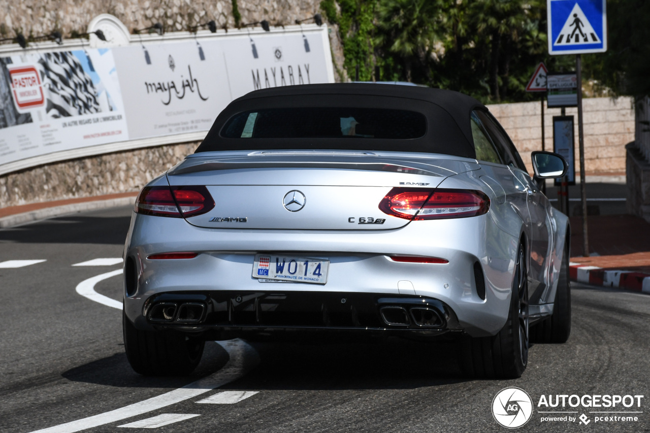 Mercedes-AMG C 63 S Convertible A205 2018