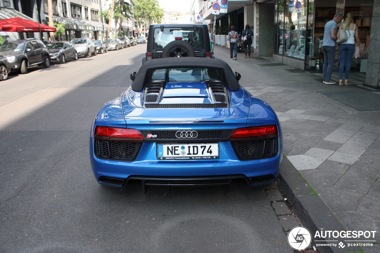 Audi R8 V10 Spyder 2016