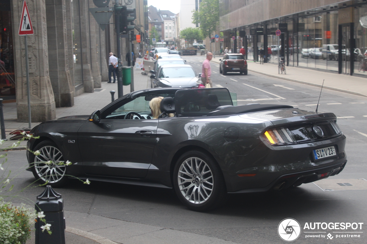 Ford Mustang GT Convertible 2015