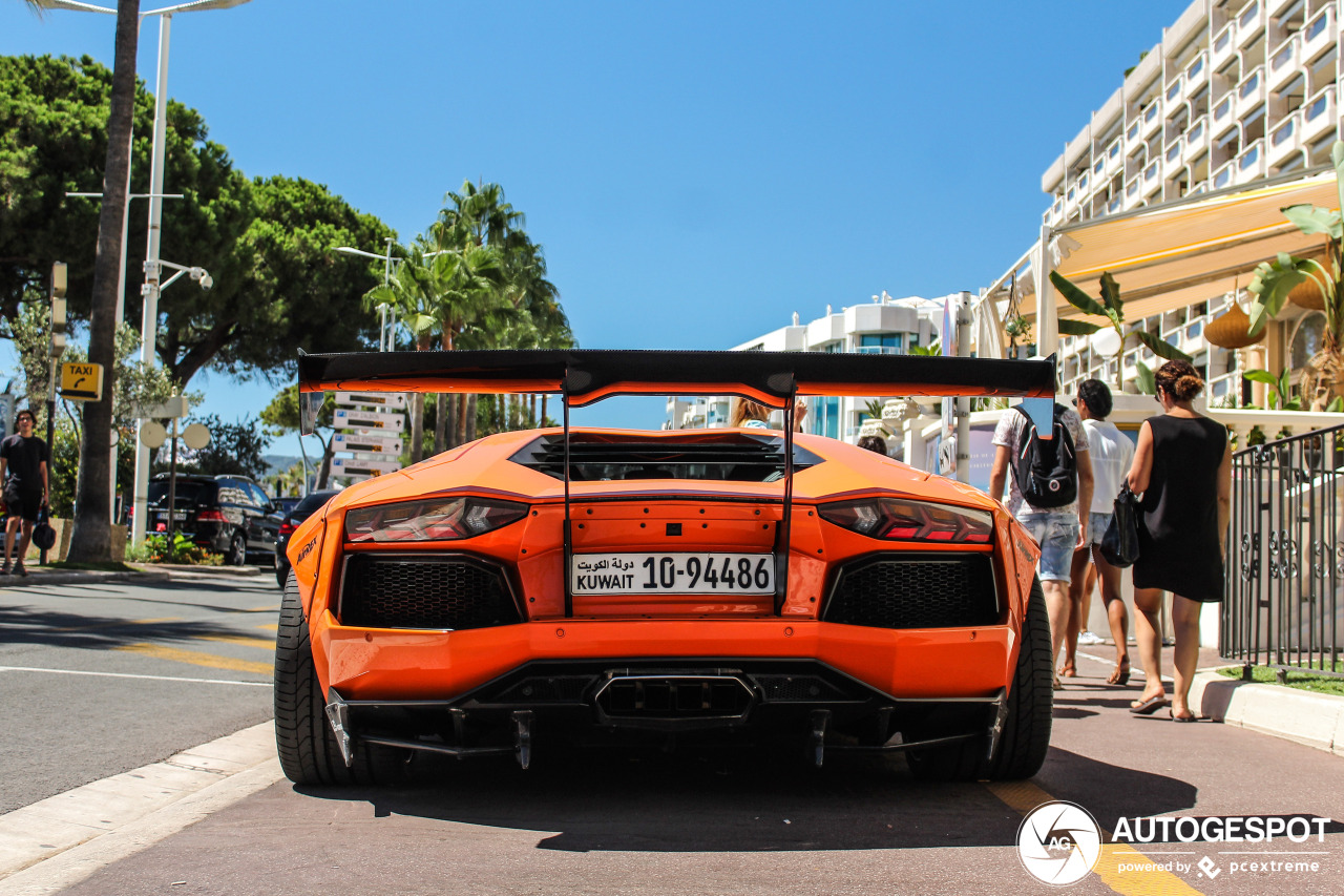 Lamborghini Aventador LP700-4 Liberty Walk LB Performance Wide Body