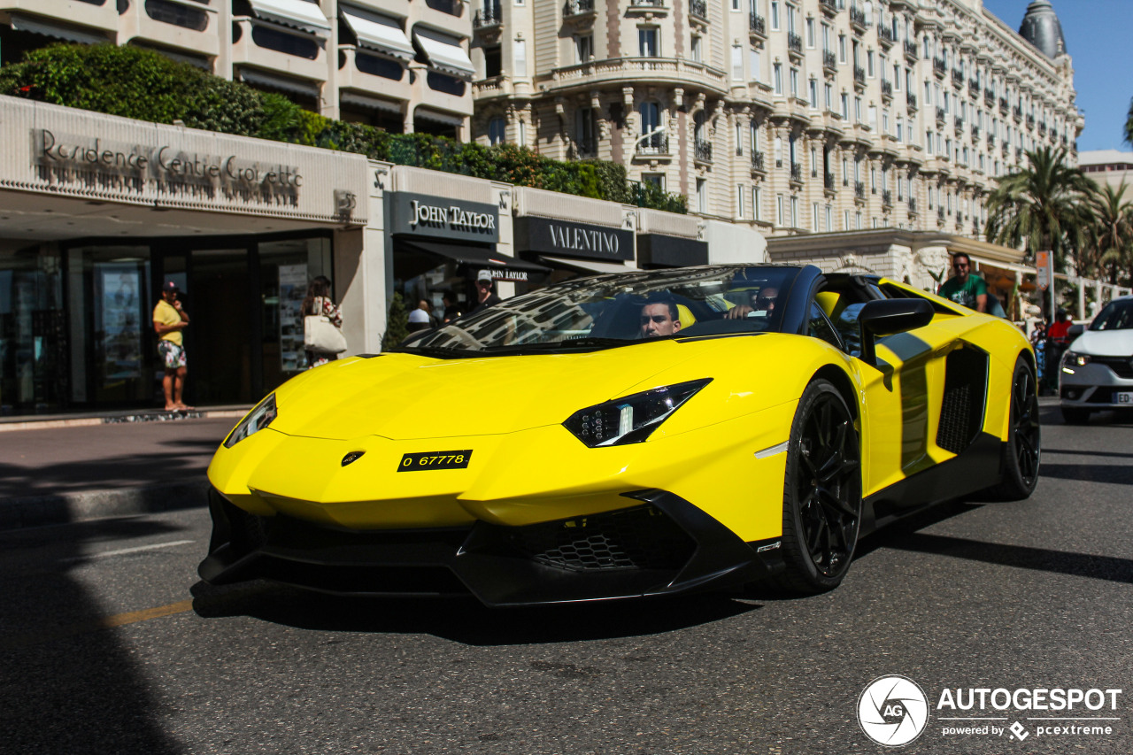 Lamborghini Aventador LP720-4 Roadster 50° Anniversario