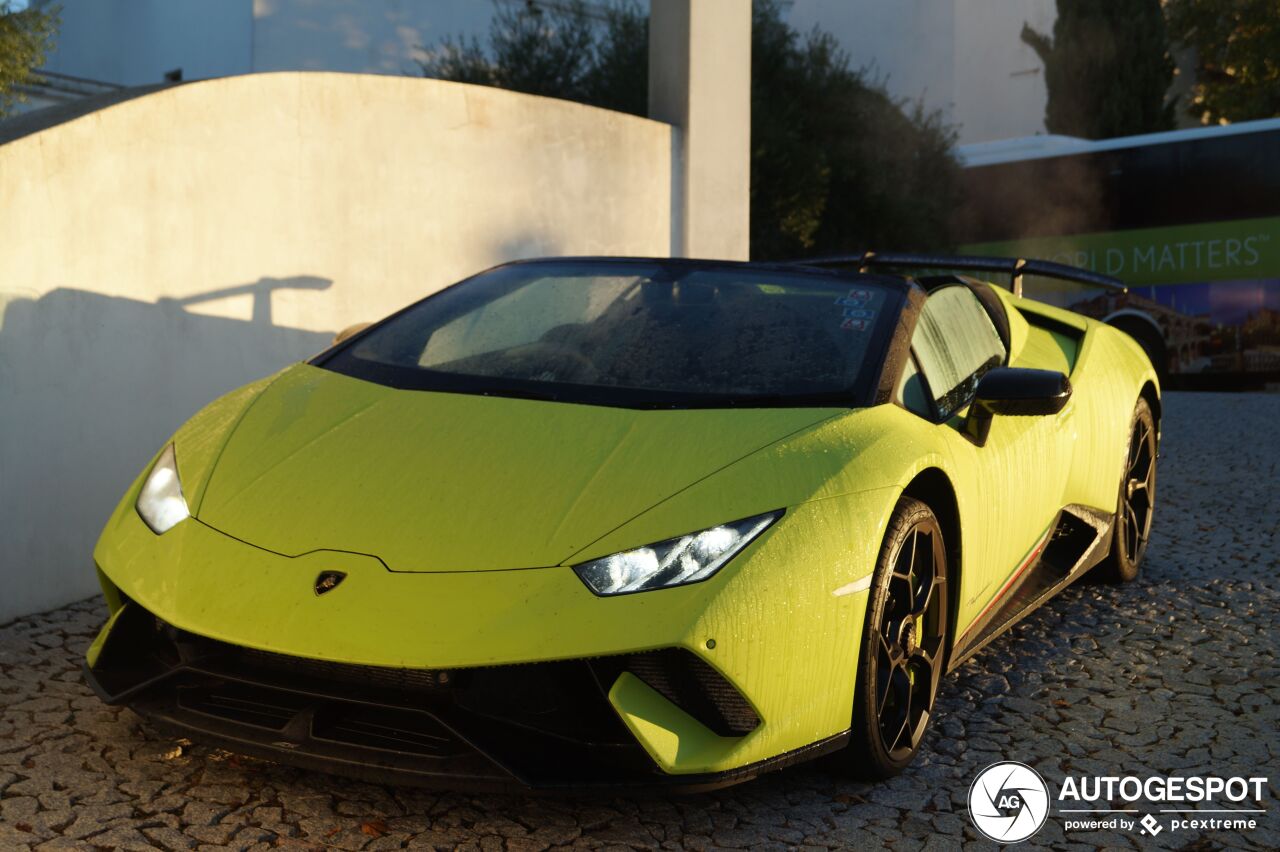 Lamborghini Huracán LP640-4 Performante Spyder