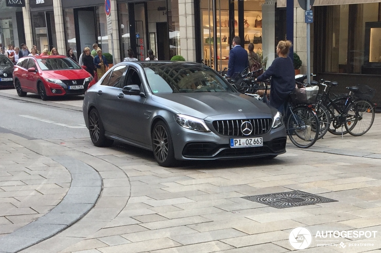 Mercedes-AMG C 63 S W205 2018