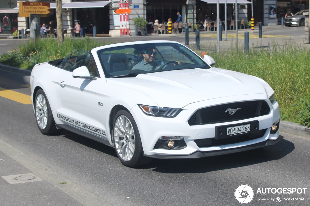 Ford Mustang GT Convertible 2015