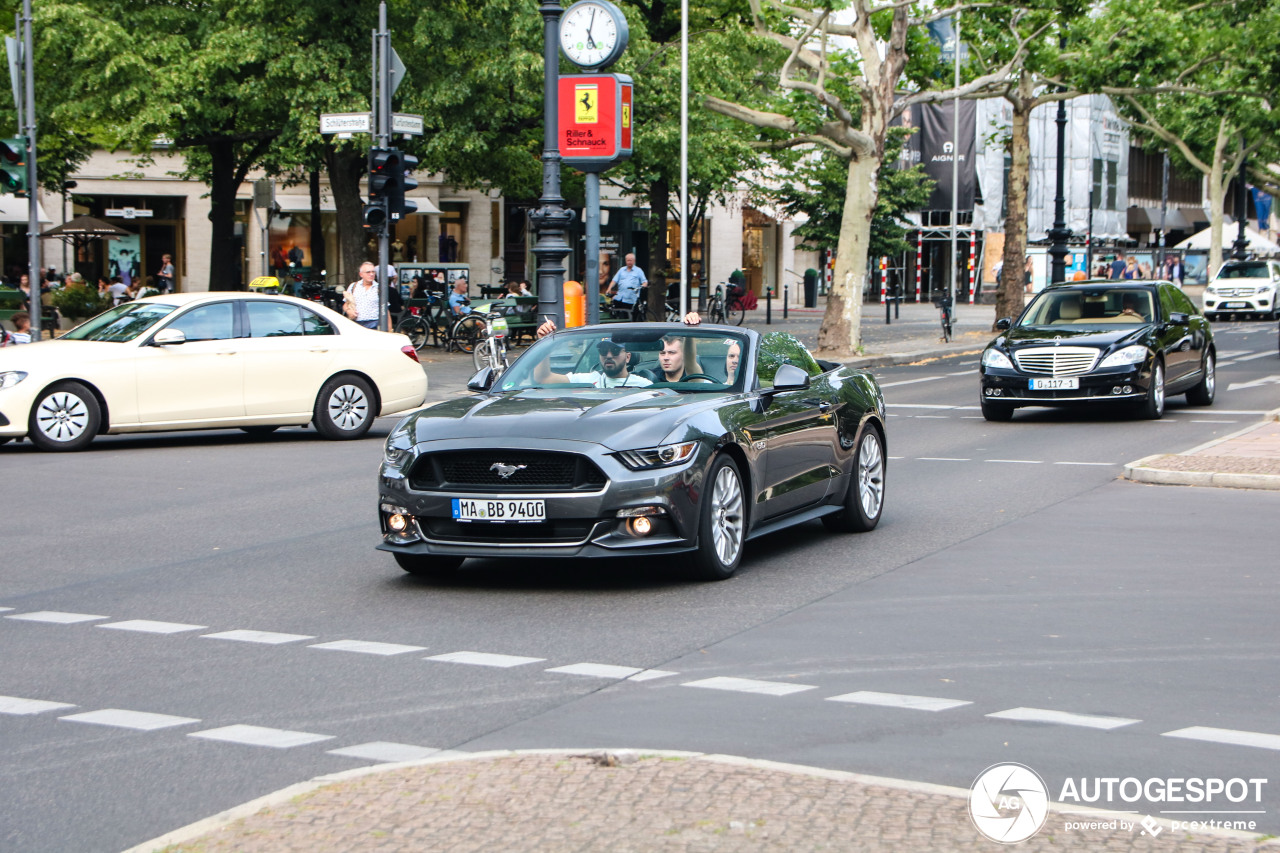 Ford Mustang GT Convertible 2015