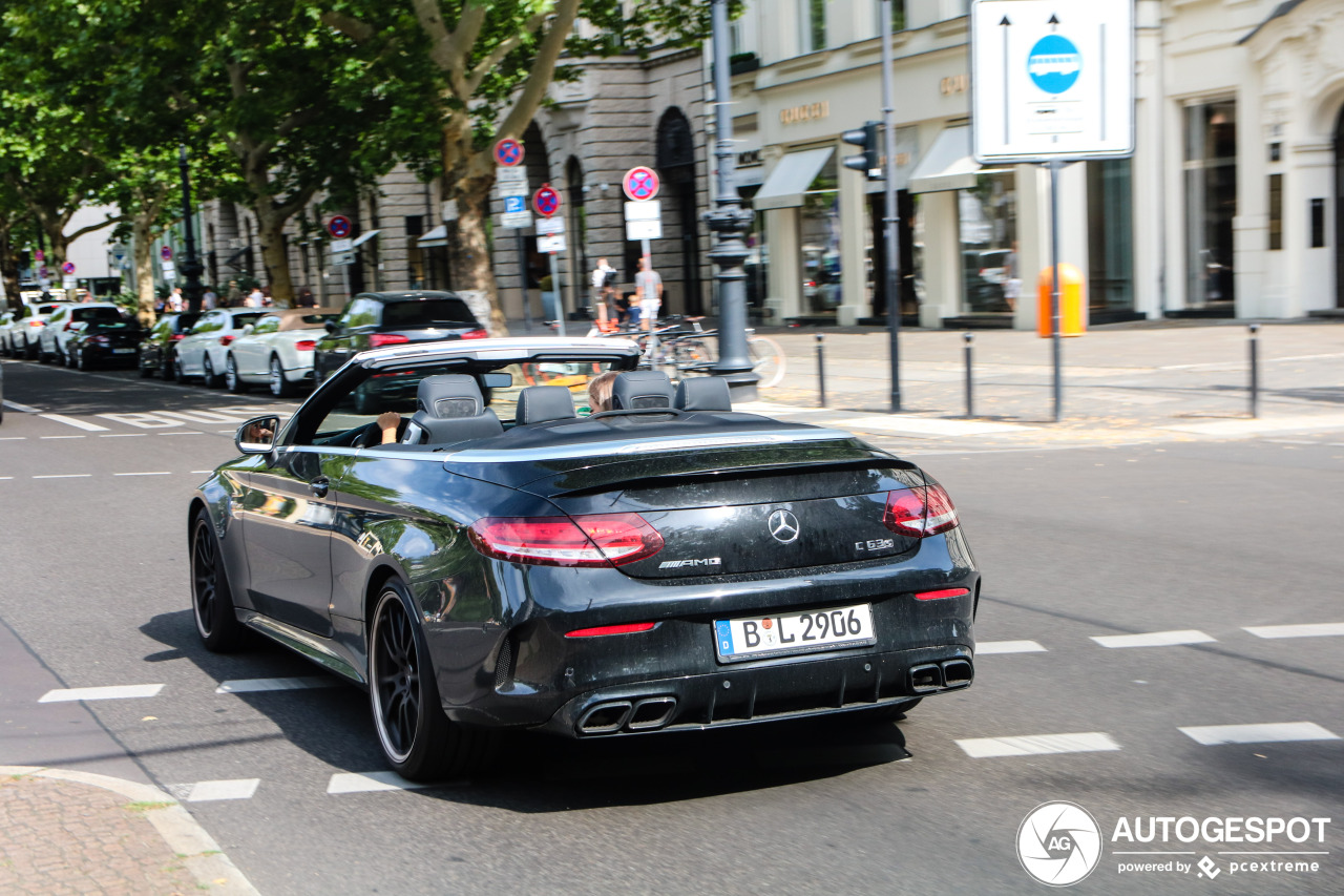 Mercedes-AMG C 63 S Convertible A205 2018