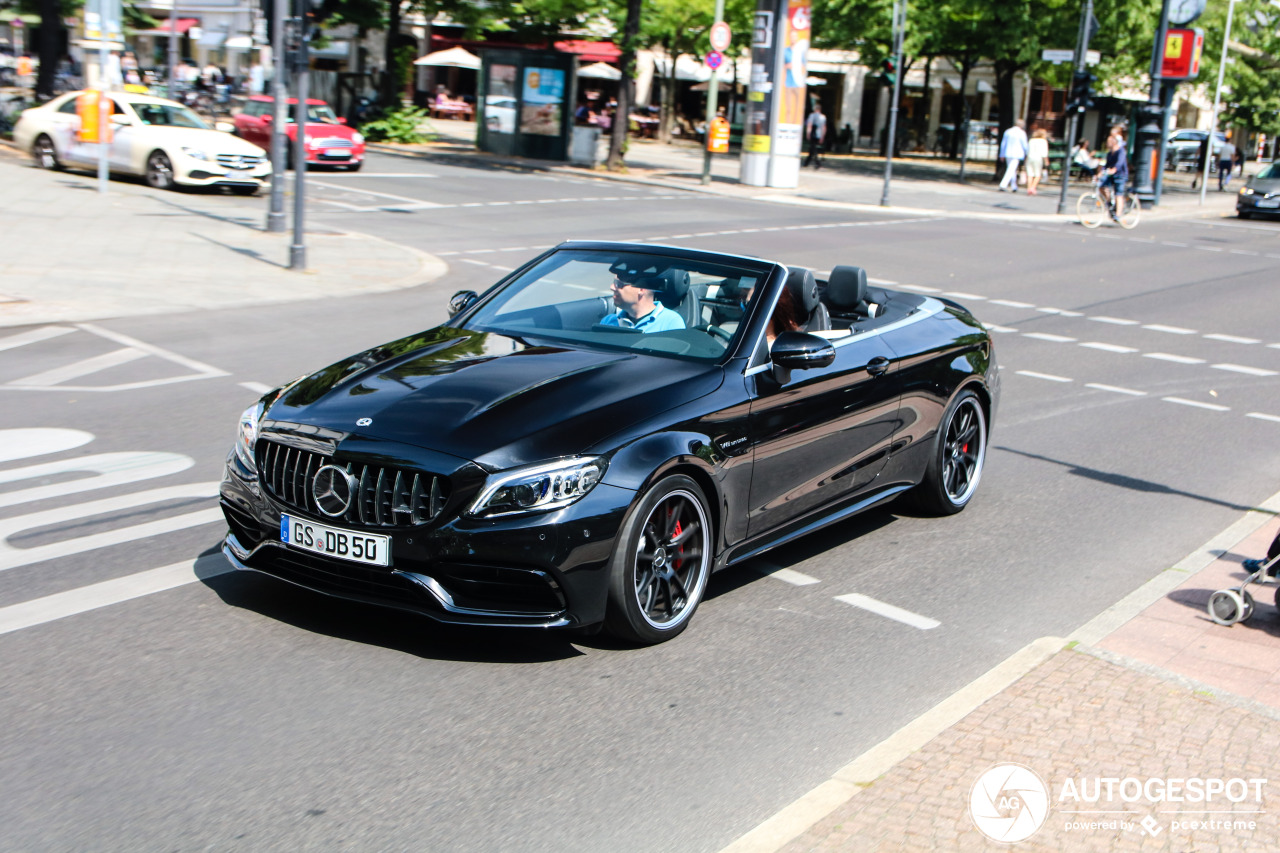 Mercedes-AMG C 63 S Convertible A205 2018