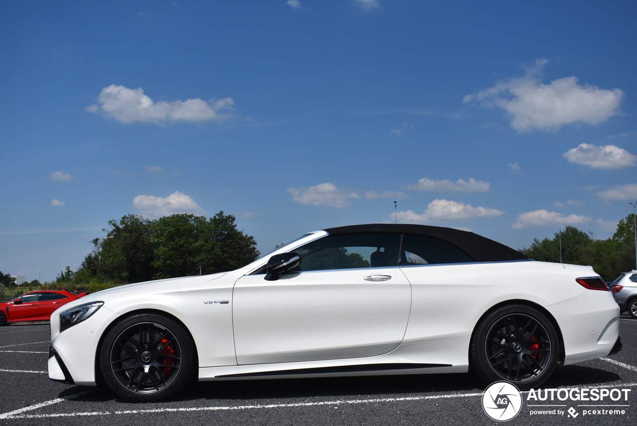 Mercedes-AMG S 63 Convertible A217 2018