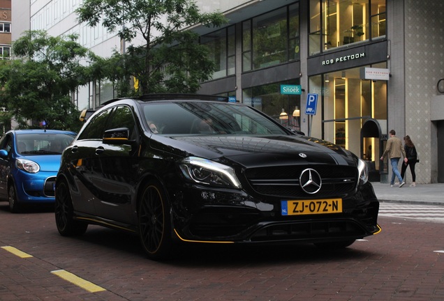 Mercedes-AMG A 45 W176 Yellow Night Edition