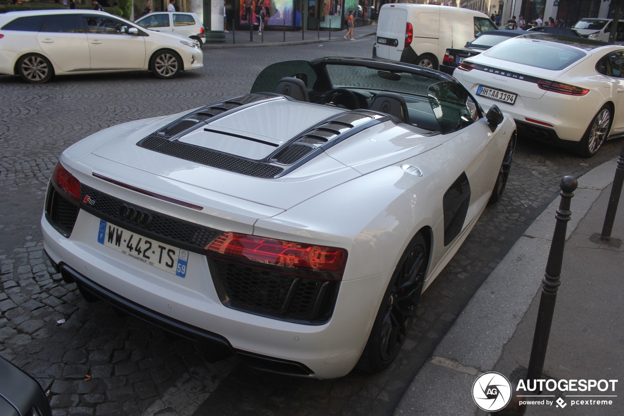 Audi R8 V10 Spyder 2016