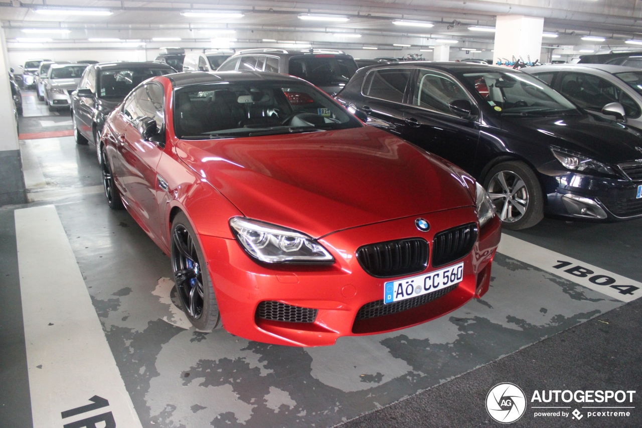 BMW M6 F13 2015