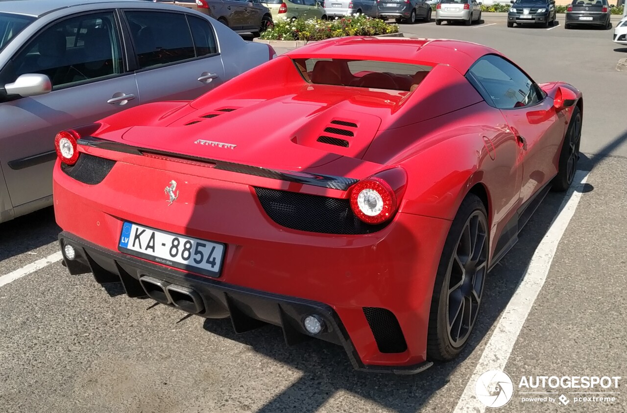 Ferrari 458 Spider Mansory Siracusa