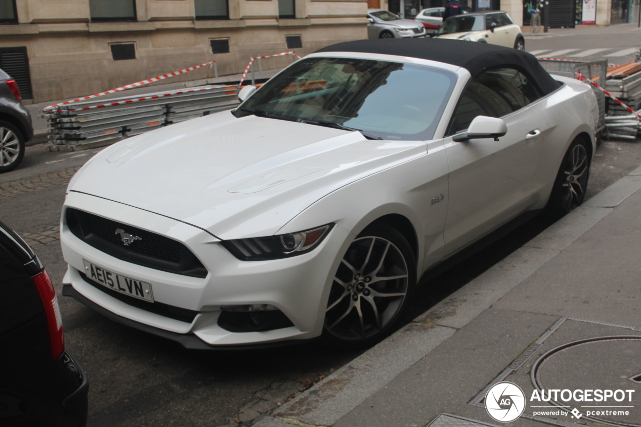 Ford Mustang GT Convertible 2015