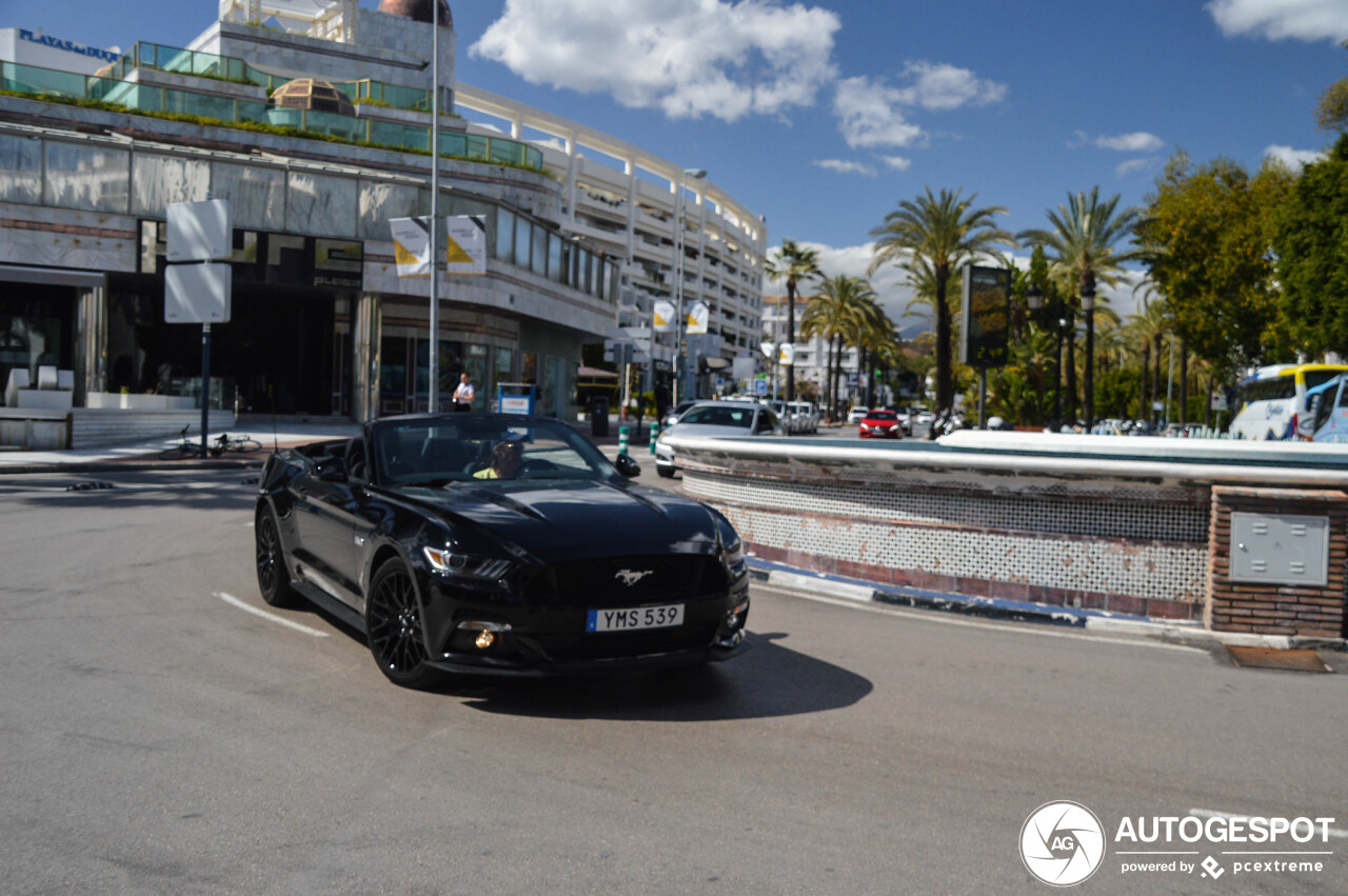 Ford Mustang GT Convertible 2015