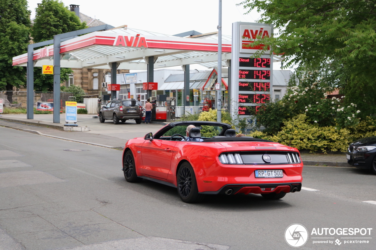 Ford Mustang GT Convertible 2015