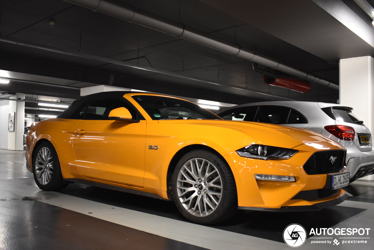 Ford Mustang GT Convertible 2018