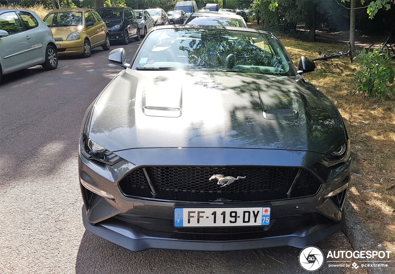 Ford Mustang GT Convertible 2018