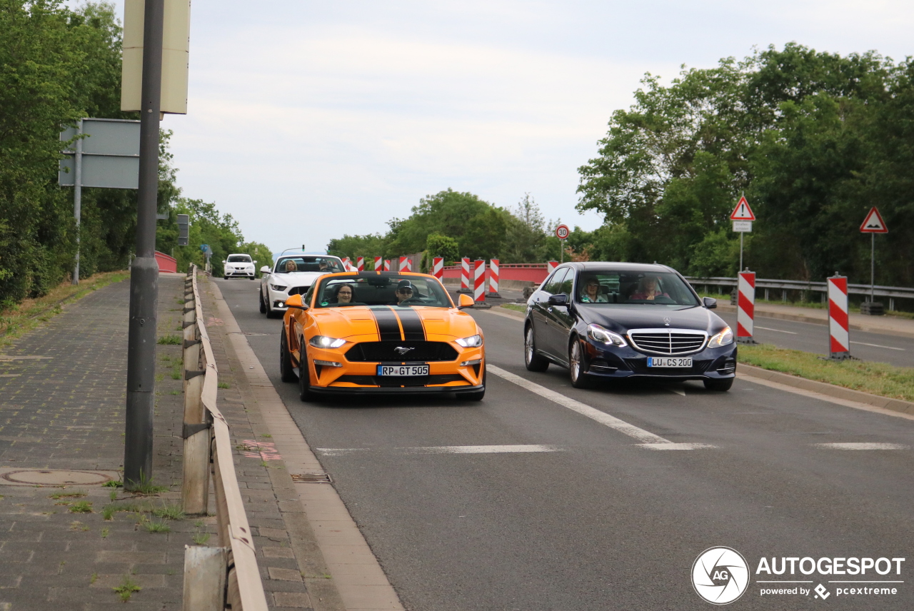 Ford Mustang GT Convertible 2018