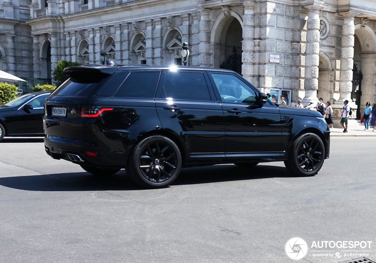 Land Rover Range Rover Sport SVR 2018