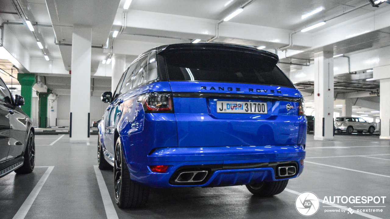 Land Rover Range Rover Sport SVR 2018