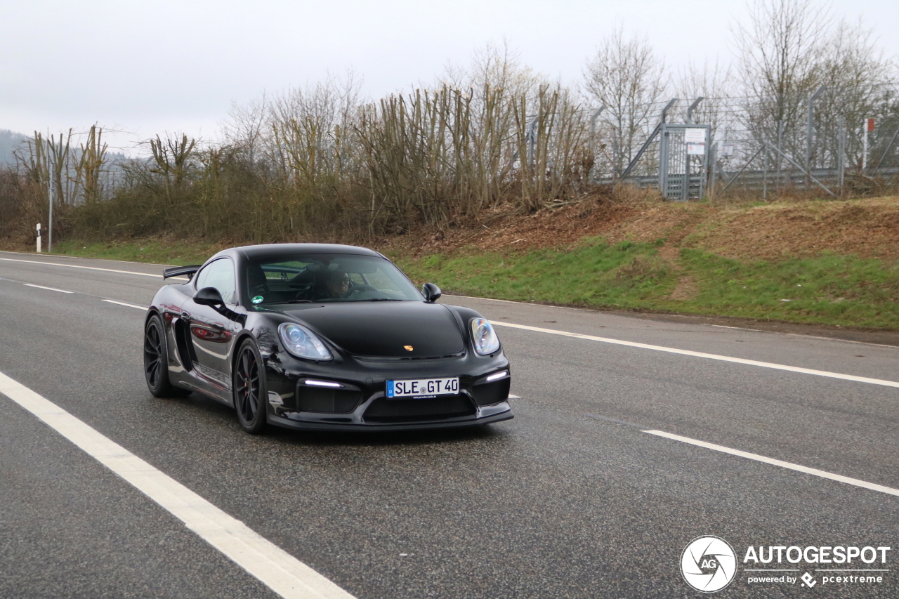 Porsche 981 Cayman GT4