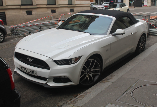 Ford Mustang GT Convertible 2015