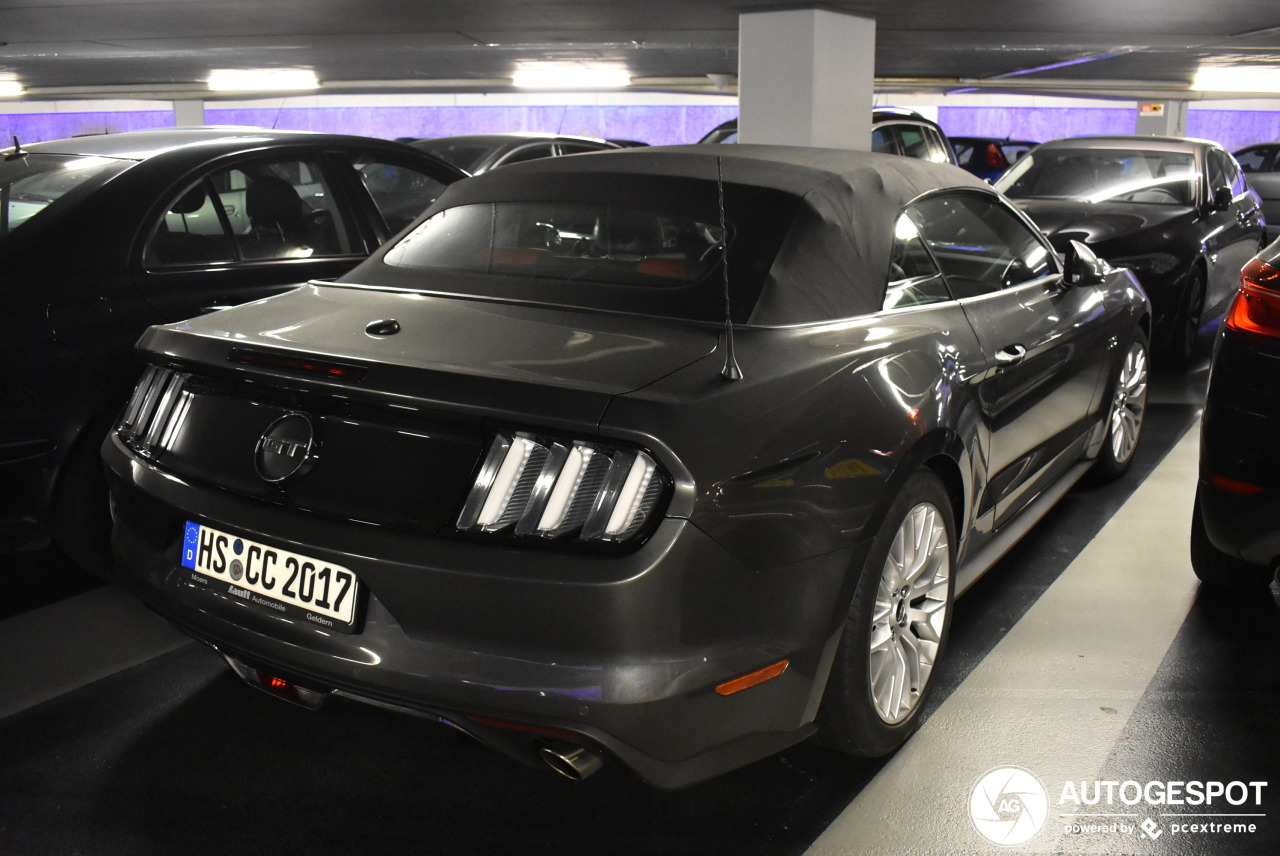 Ford Mustang GT Convertible 2015