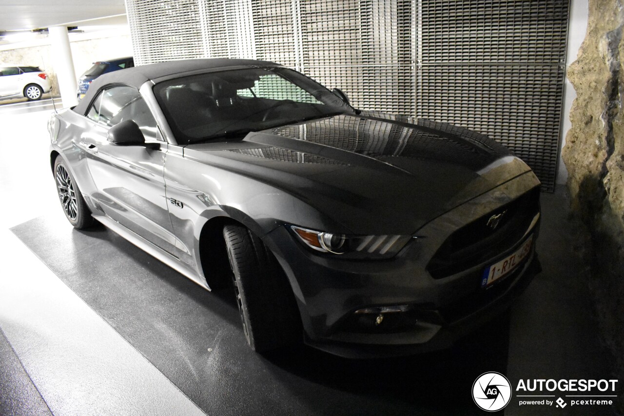 Ford Mustang GT Convertible 2015