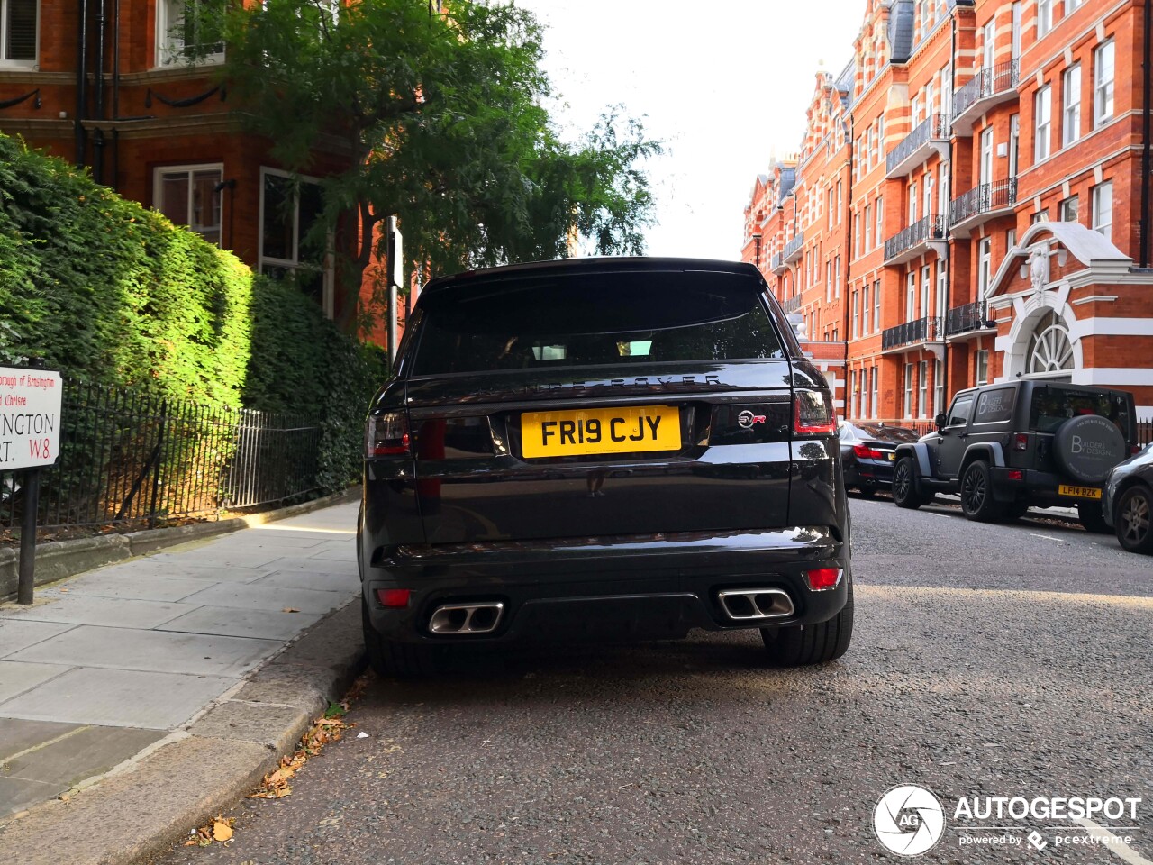 Land Rover Range Rover Sport SVR 2018