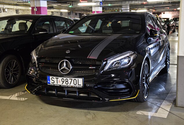 Mercedes-AMG A 45 W176 Yellow Night Edition