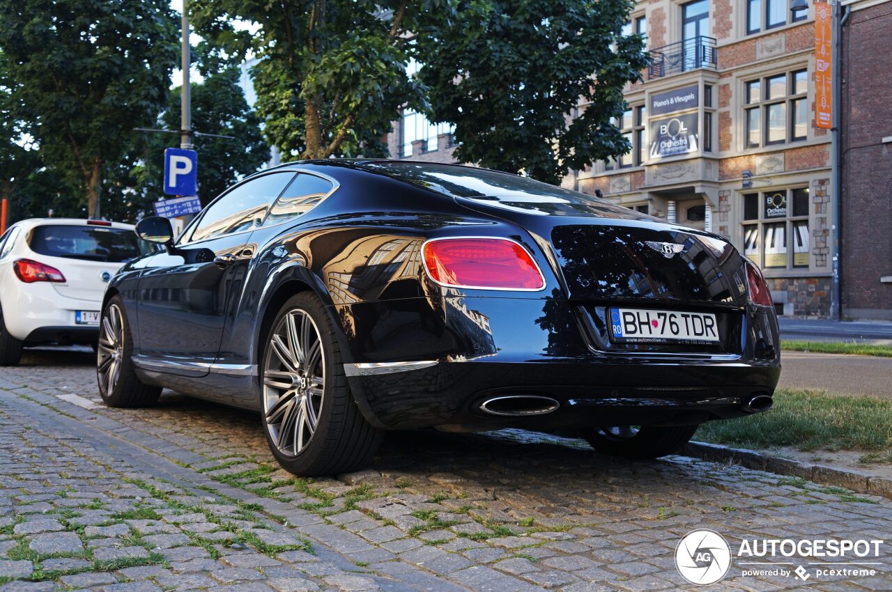 Bentley Continental GT Speed 2012