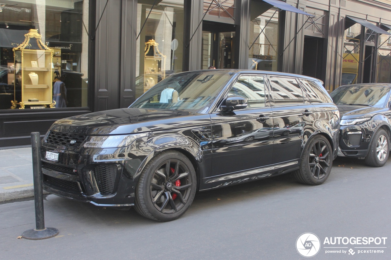 Land Rover Range Rover Sport SVR 2018