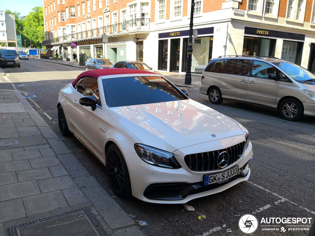 Mercedes-AMG C 63 S Convertible A205 2018