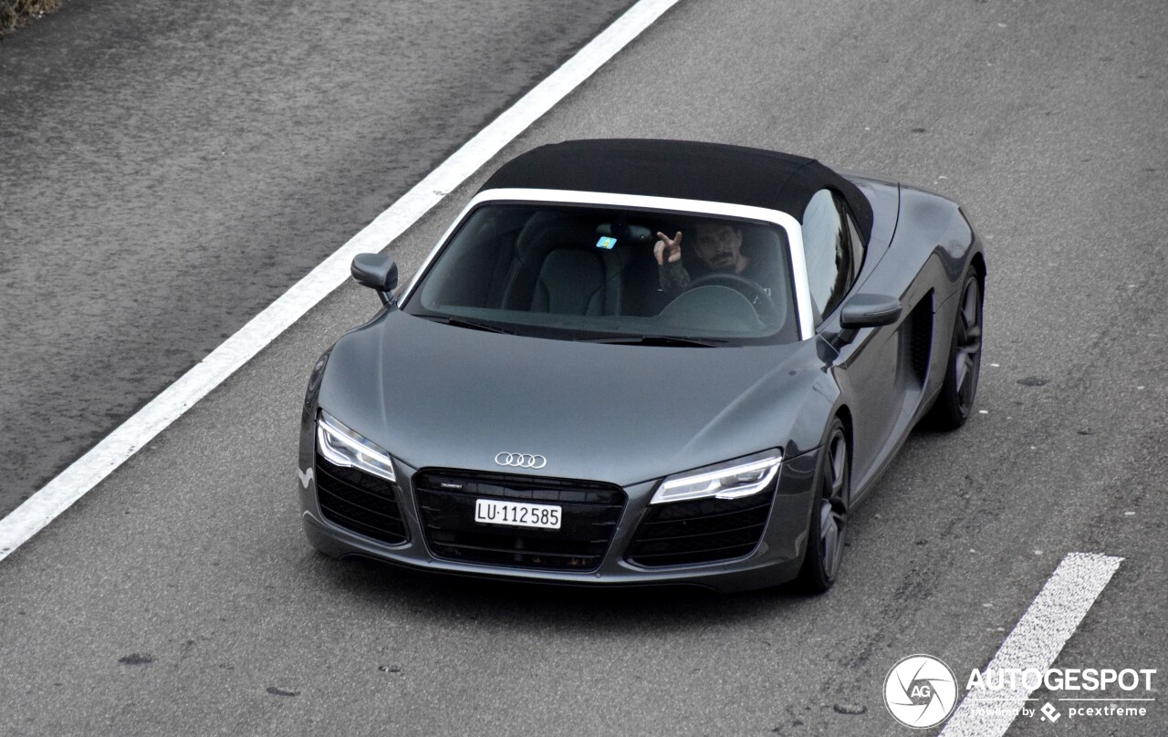 Audi R8 V8 Spyder 2013