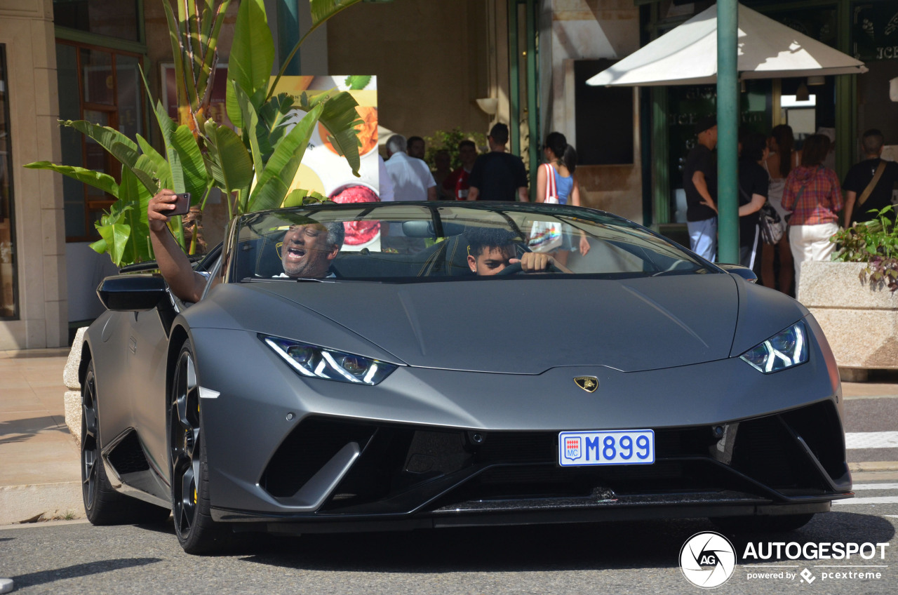 Lamborghini Huracán LP640-4 Performante Spyder