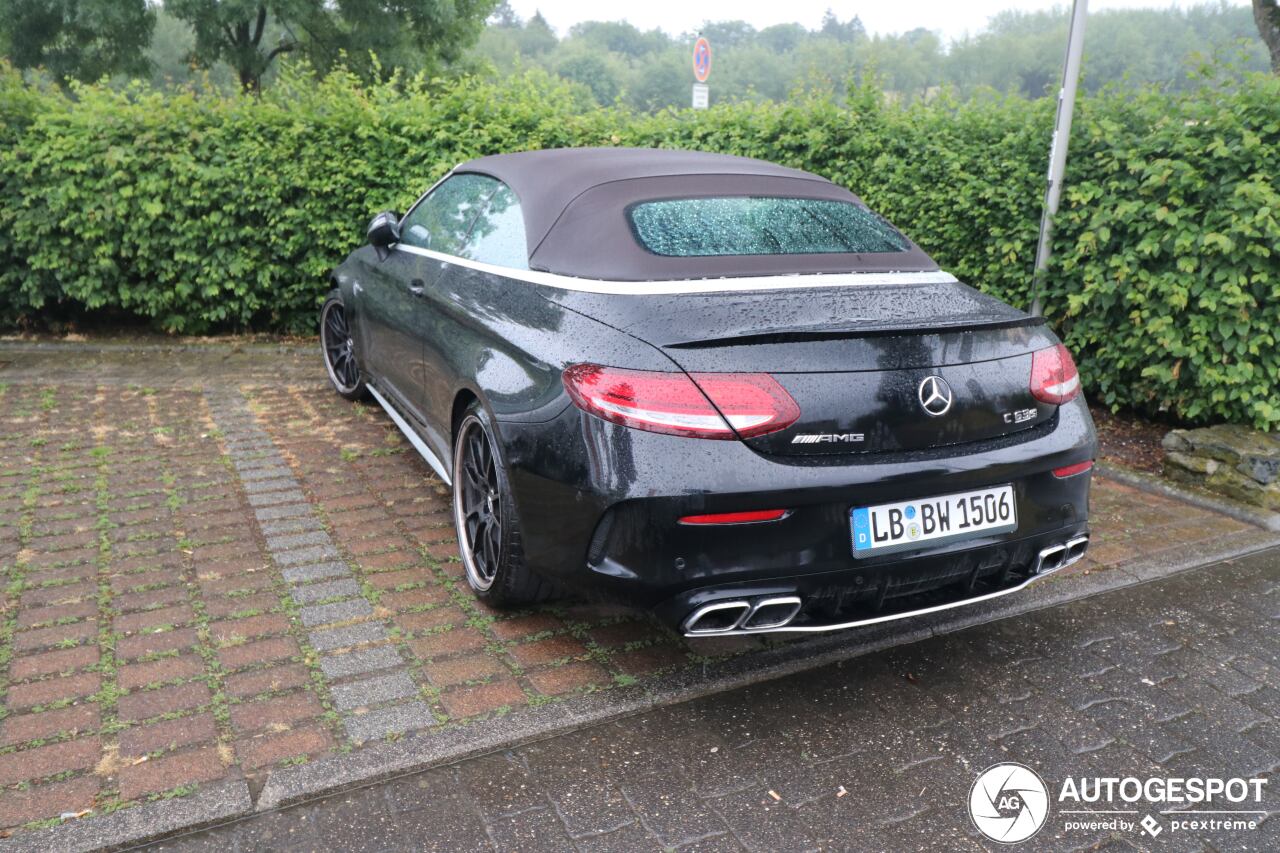 Mercedes-AMG C 63 S Convertible A205 2018