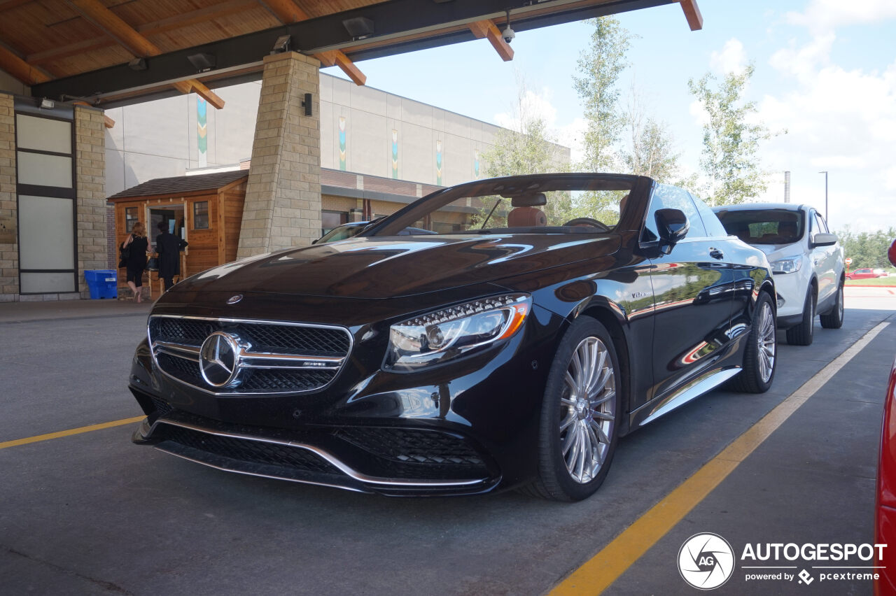 Mercedes-AMG S 65 Convertible A217