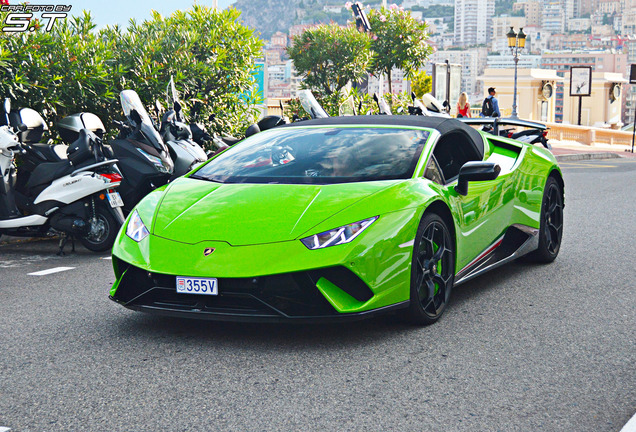 Lamborghini Huracán LP640-4 Performante Spyder