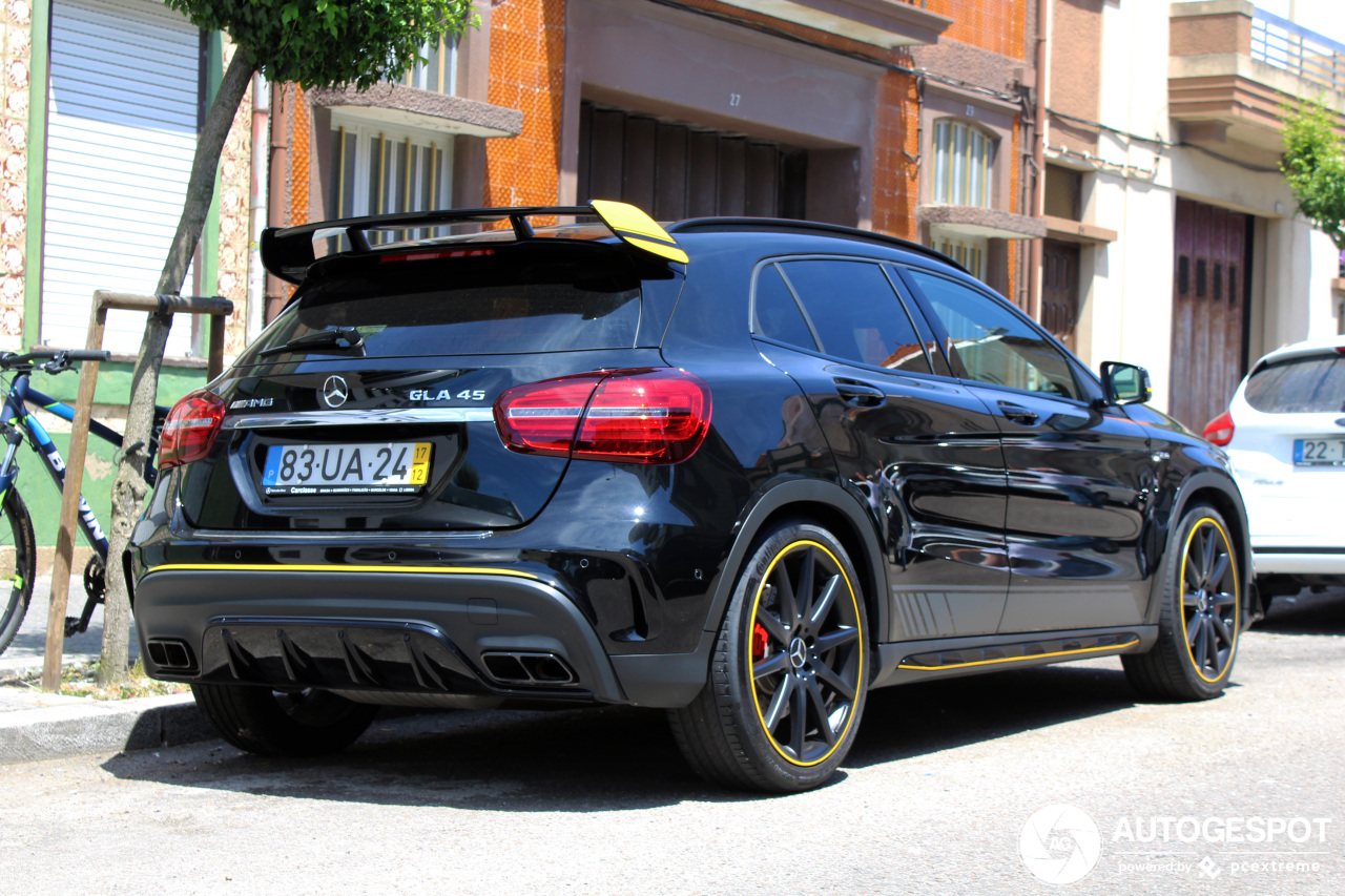 Mercedes-AMG GLA 45 X156 Yellow Night Edition