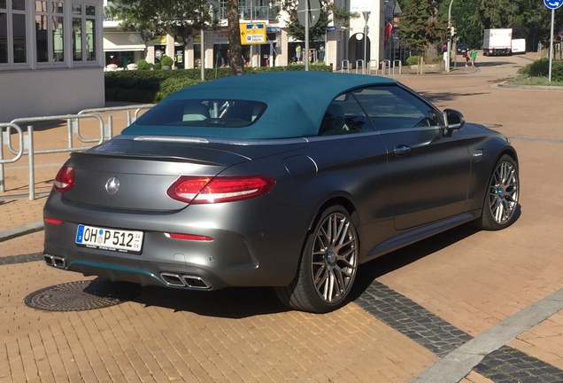 Mercedes-AMG C 63 S Convertible A205 Ocean Blue Edition