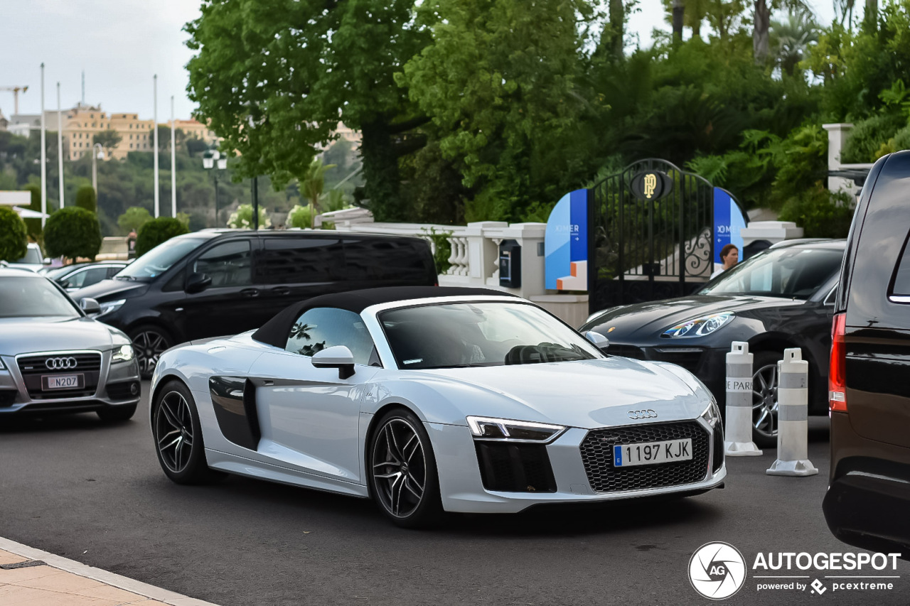 Audi R8 V10 Plus Spyder 2017