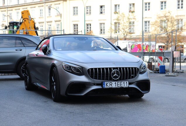 Mercedes-AMG S 63 Convertible A217 2018