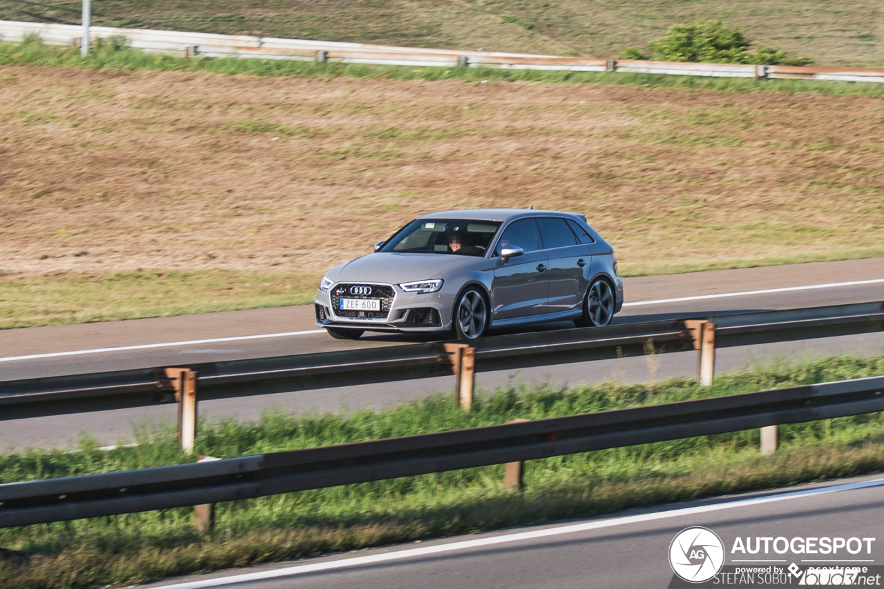 Audi RS3 Sportback 8V 2018