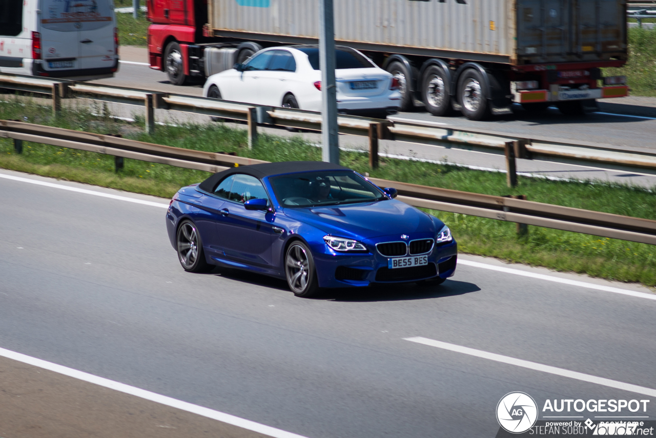 BMW M6 F12 Cabriolet 2015