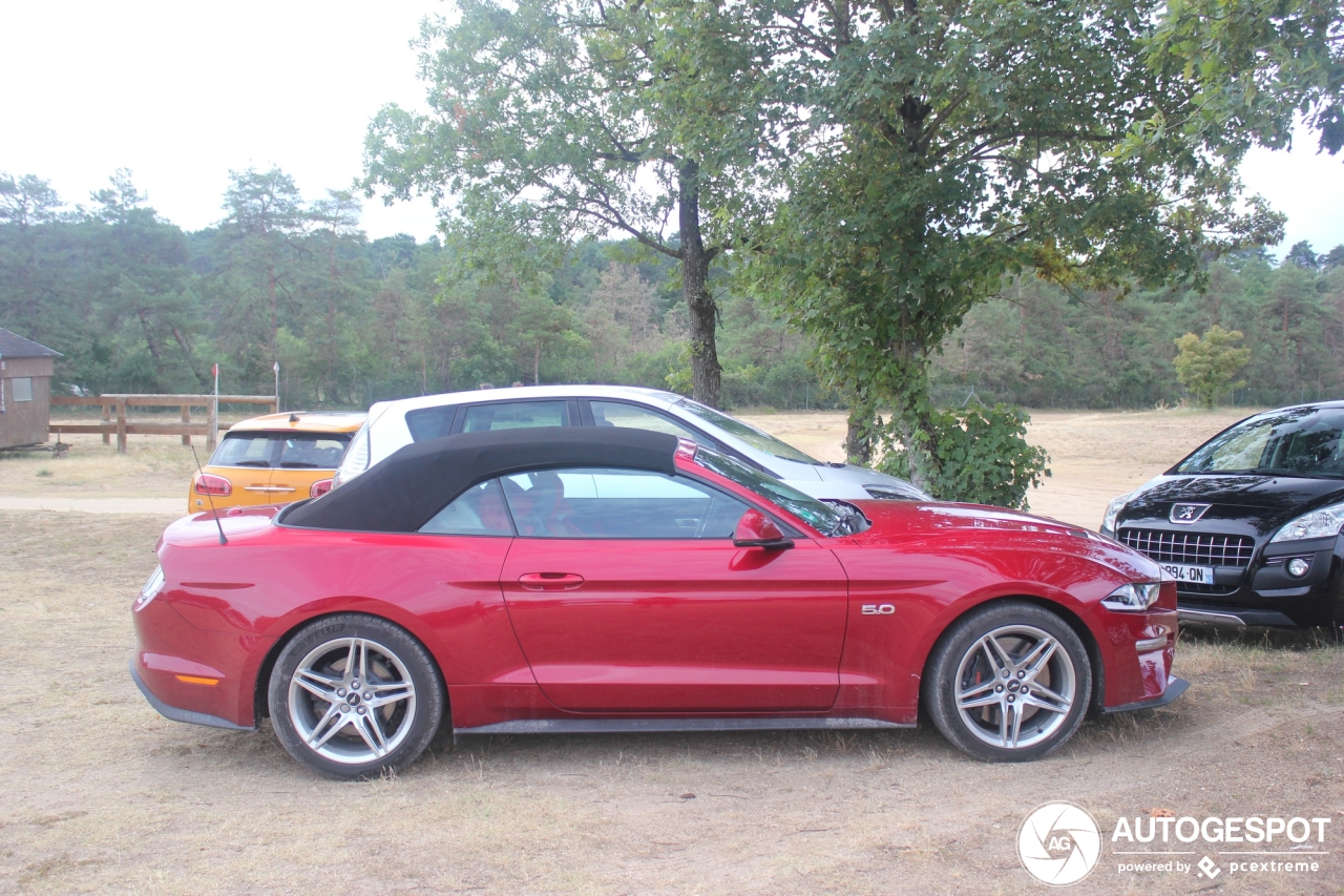 Ford Mustang GT Convertible 2018