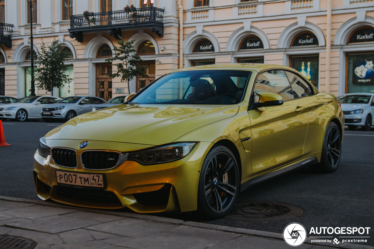 BMW M4 F83 Convertible