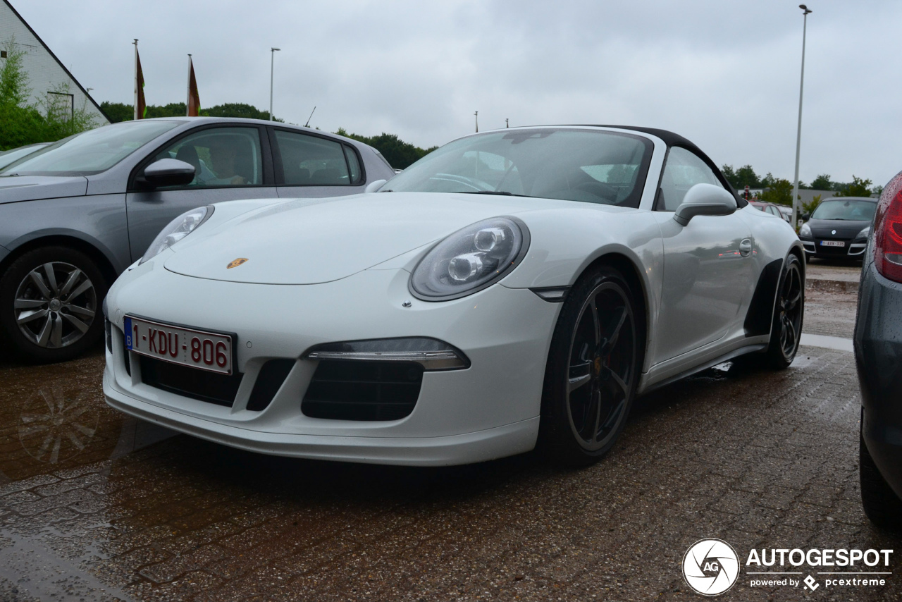 Porsche 991 Carrera 4S Cabriolet MkI