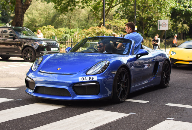 Porsche 981 Boxster Spyder